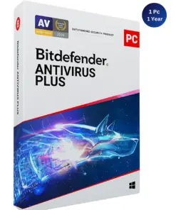 Bitdefender Antivirus Plus 1 User 1 Year