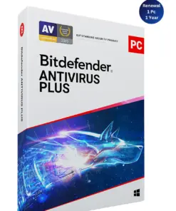 Bitdefender Antivirus Plus 1 User 1 Year Renew