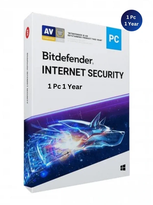Bitdefender Internet Security 1 Pc 1 Year