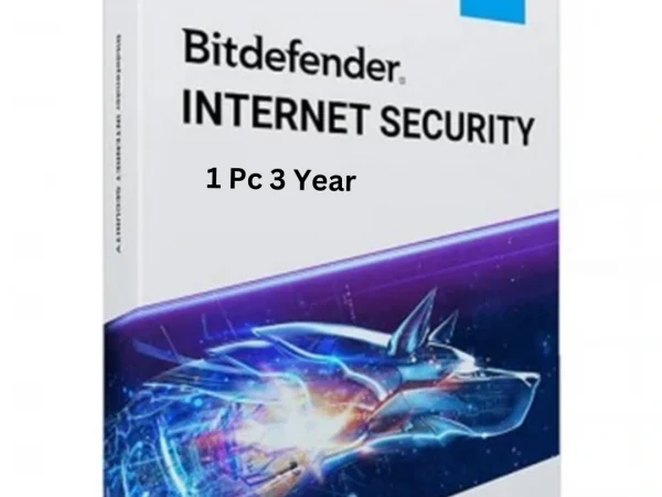 Bitdefender Internet Security 1 Pc 3 Year