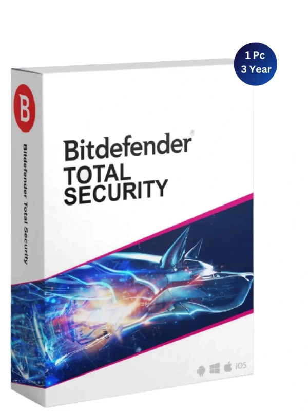 Bitdefender Total Security 1 User 3 Years