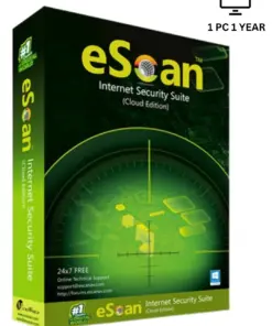 Escan Internet Security 1 User 1 Year