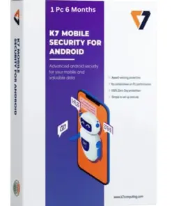 K7 Mobile Security 1 User 6 Months