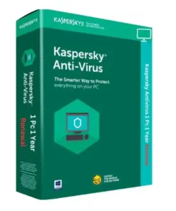 Kaspersky Antivirus 1 User 1 Year Renewal