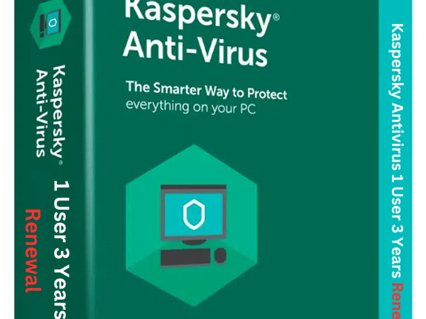 Kaspersky Antivirus 1 User 3 Years Renewal