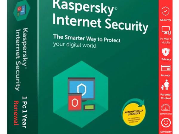 Kaspersky Internet Security 1 User 1 Year