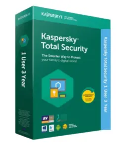 Kaspersky Total Security 1 User 3 Years