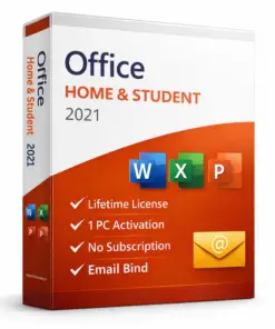 MS Office Home & Student 2021 Email Bind