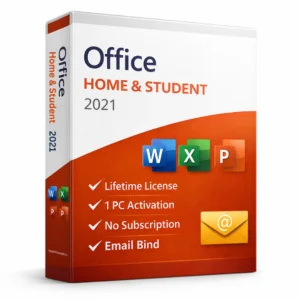 MS Office Home & Student 2021 Email Bind