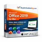 MS Office for Mac 2019 Email Bind License Key LIFETIME VALIDITY