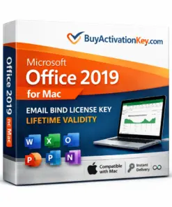 MS Office for Mac 2019 Email Bind License Key LIFETIME VALIDITY