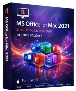 MS Office for Mac 2021 Email Bind License Key LIFETIME VALIDITY