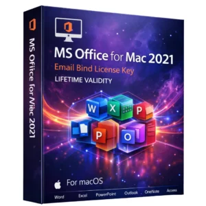 MS Office for Mac 2021 Email Bind License Key LIFETIME VALIDITY