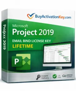 MS Project 2019 Email Bind License Key Lifetime