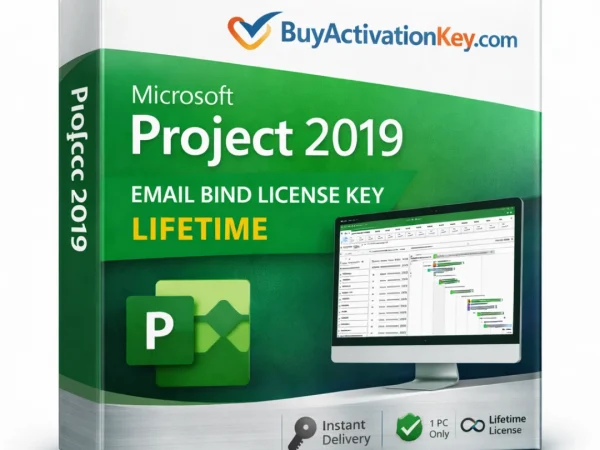 MS Project 2019 Email Bind License Key Lifetime