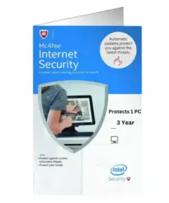 Mcafee Internet Security 1 User 3 Years