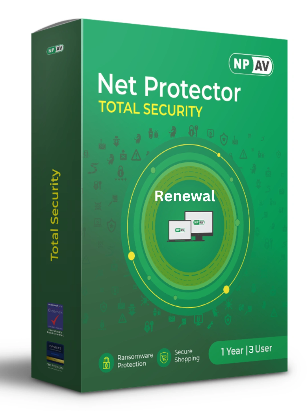 Net Protector Total Security 1 User 3 Year renewal
