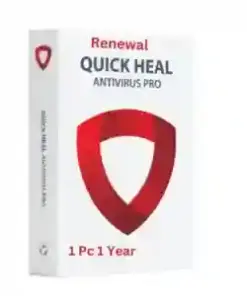 Quick Heal Antivirus Pro 1 User 1 Year Renewal