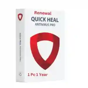 Quick Heal Antivirus Pro 1 User 1 Year Renewal