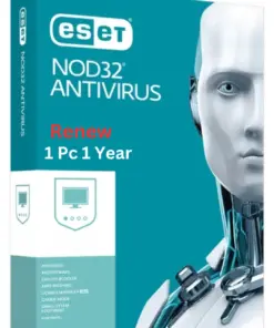 Renew Eset Nod32 Antivirus 1 Pc 1 Year