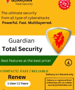 Renew Guardian Total Security 1 User 1 Year