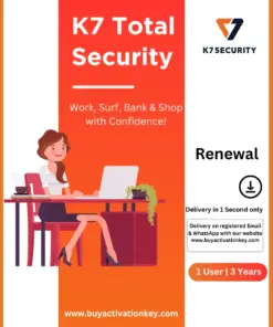 Renew K7 Total Security 1 User 3 Years