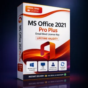 MS Office 2021 Pro Plus Email Bind License Key LIFETIME VALIDITY