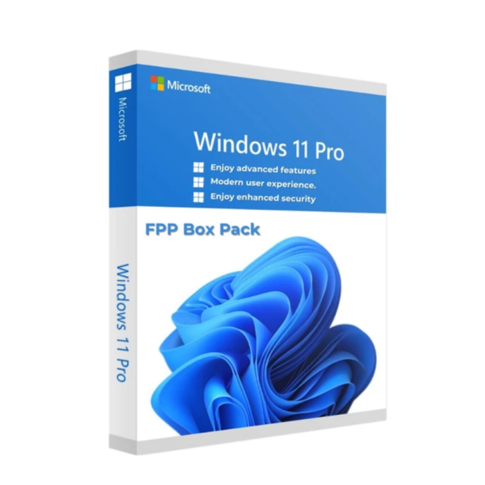 Windows 11 Pro FPP Box Pack USB (32/64 Bit)