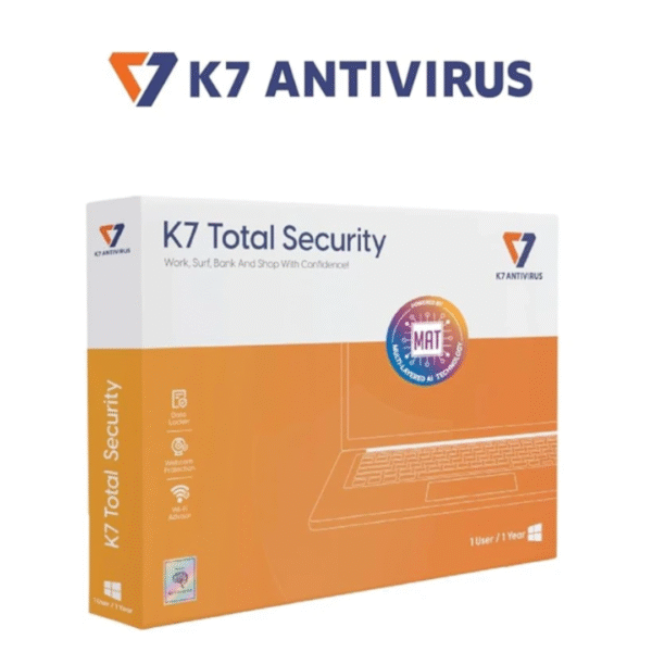 K7 Total Security MAT 1 User 1 Year