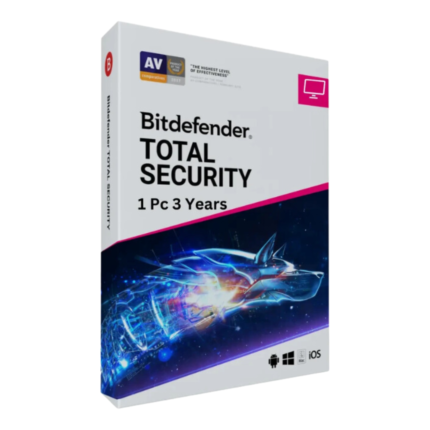 Bitdefender Total Security 1 User 3 Years