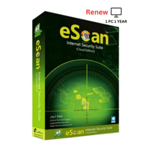 Renew Escan Internet Security 1 User 1 Year