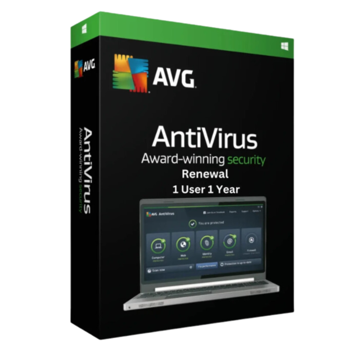 AVG Antivirus 1 User 1 Year Renewal