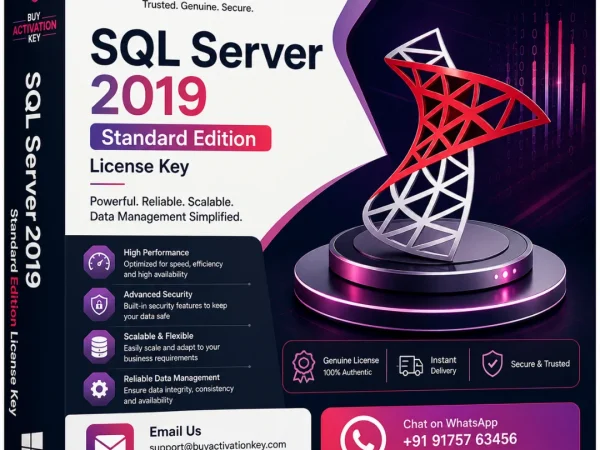 SQL Server 2019 Standard Edition License Key