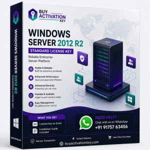 Windows Server 2012 R2 Standard License Key – Reliable Enterprise Server Platform