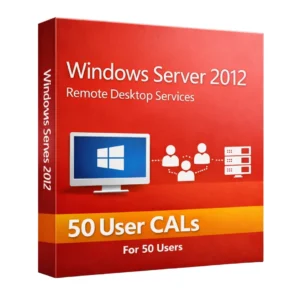 Windows Server 2012 RDS 50 User CAL License