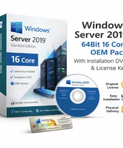 Windows Server 2019 64Bit 16 Core OEM Pack