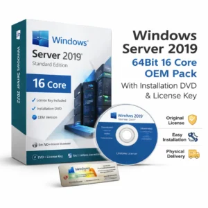 Windows Server 2019 64Bit 16 Core OEM Pack