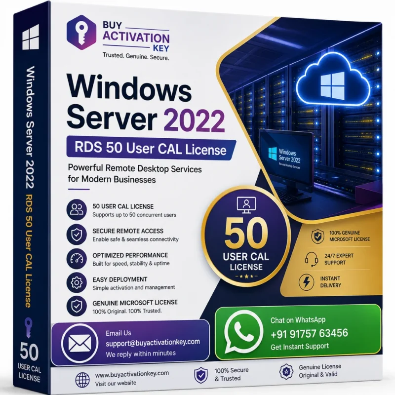 Server 2022 RDS 50 User