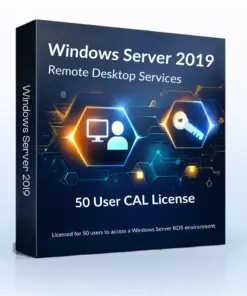 Windows Server 2019 RDS 50 User CAL License