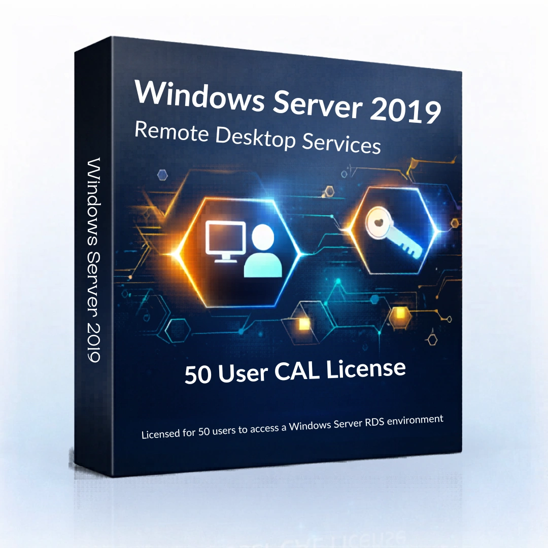 Windows Server 2019 RDS 50 User CAL License