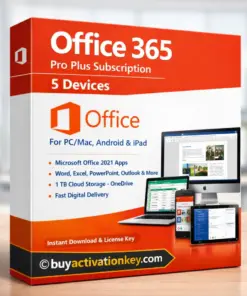 office 365 pro plus 5 devices box image subscription plan