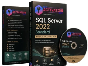 SQL Server 2022 Standard Physical DVD License Pack