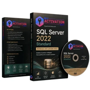 SQL Server 2022 Standard Physical DVD License Pack