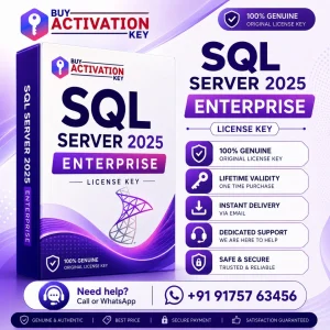 SQL Server 2025 Enterprise License Key for secure AI-ready database