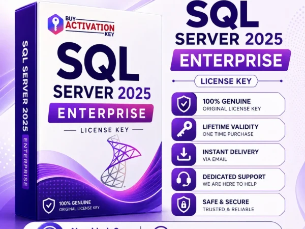 SQL Server 2025 Enterprise License Key for secure AI-ready database
