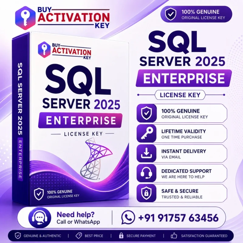 SQL Server 2025 Enterprise License Key for secure AI-ready database
