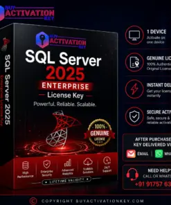SQL Server 2025 Enterprise License Key for secure AI-ready database