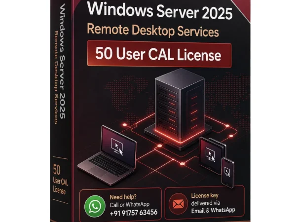 Windows Server 2025 RDS 50 User CAL