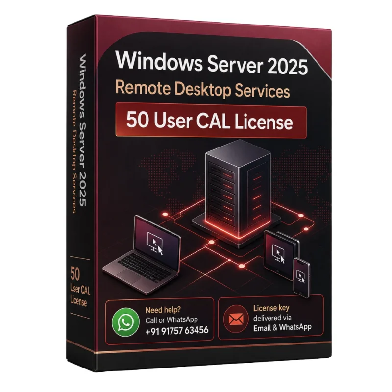 Windows Server 2025 RDS 50 User CAL