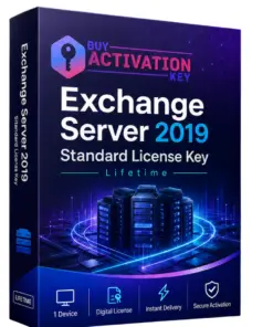 Exchange Server 2019 Standard License Key Lifetime for on-premise business email server